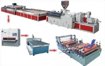 PVC Wood Unit-Board Door Extrusion Line (SWMSX)