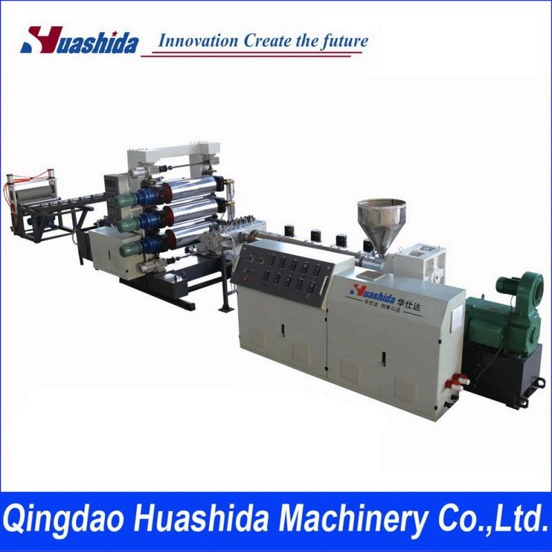 Plastic PP HDPE Sheet Film Board Extrusion Line