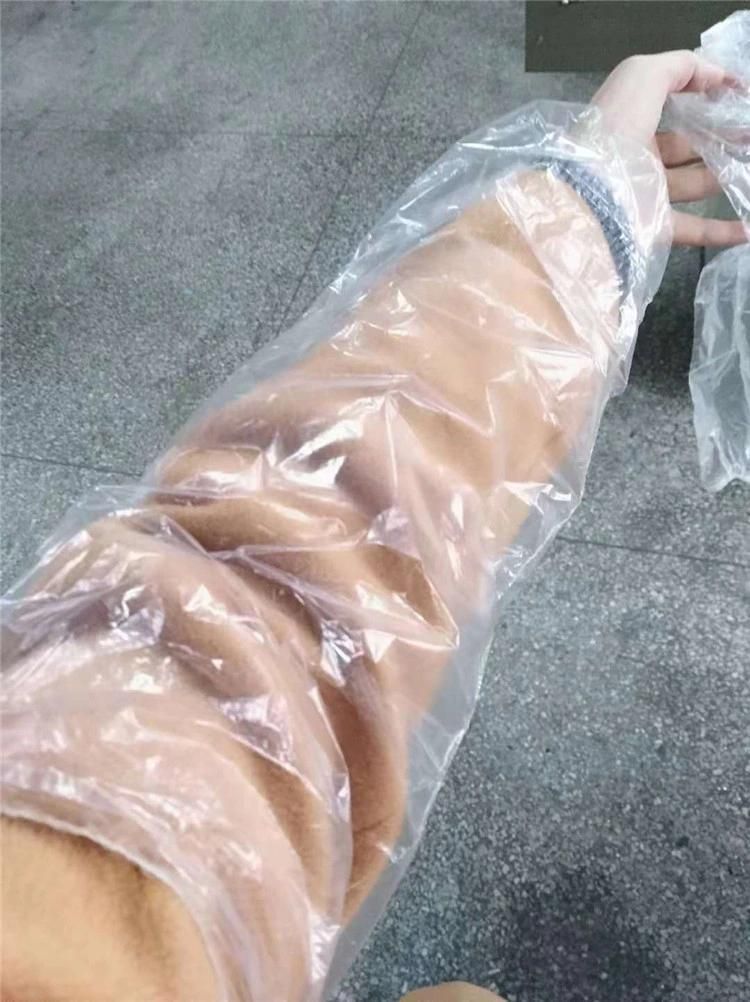 2019 High Speed Plastic PE Arm Cover Arm Sleeve Making Machine