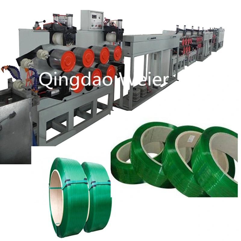 200kg/H Pet Strap Band Making Plant From 100% Recycled Pet Flakes