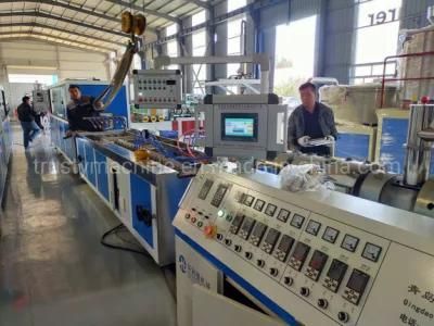 WPC Wall Panel Extruder Machine Production Line