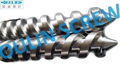 Cincinnati Cm68/156 Twin Conical Screw and Barrel for PVC Extrusion