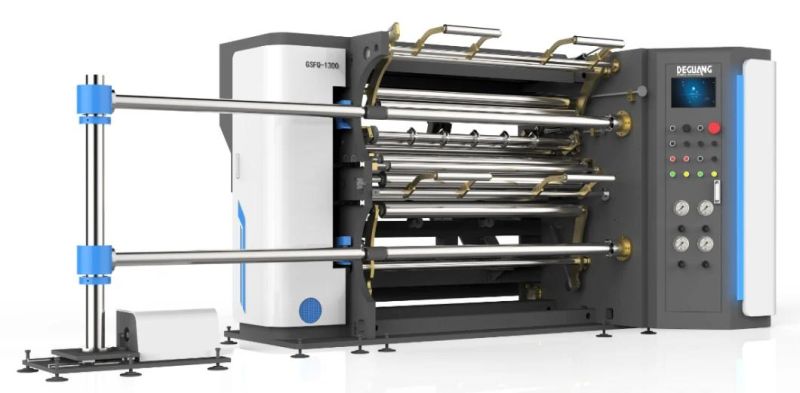 Automatic Plastic Film Paper Slitting Machine for Sale