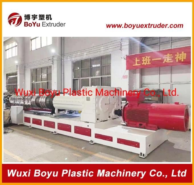 Sj180 Conical Double-Screw Extruder Spc Flooring Production Line