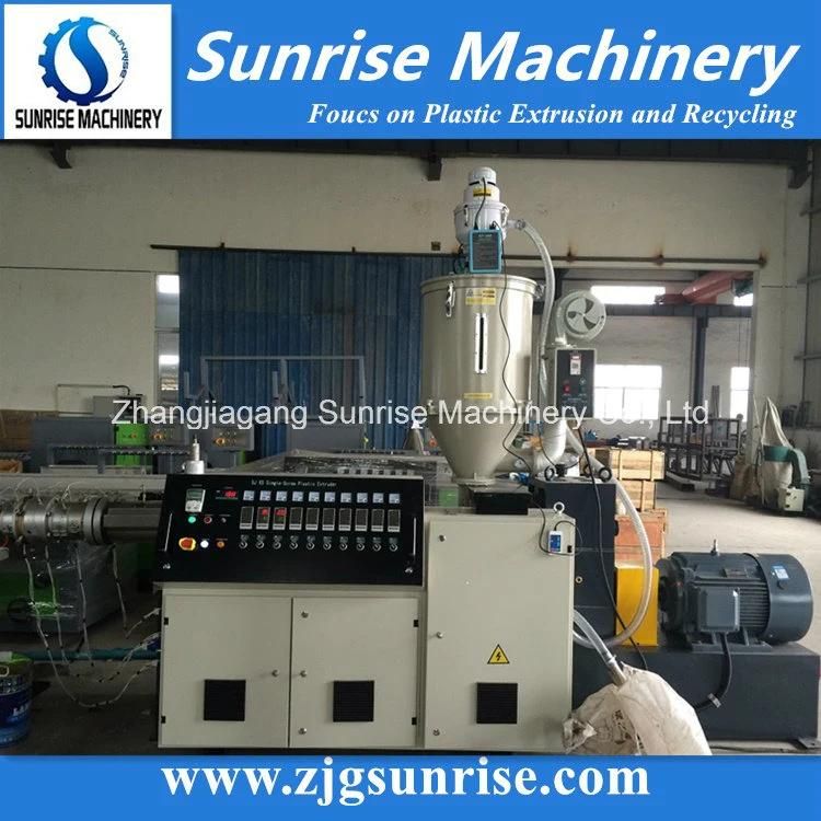 16-32mm Single Wall PE Corrugated Pipe Machine