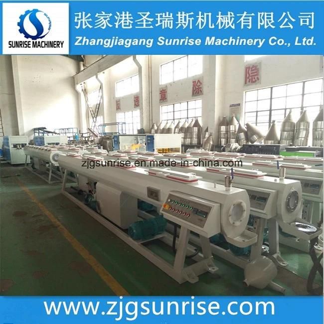 Plastic HDPE PE PPR Water Pipe Extrusion Making Machine