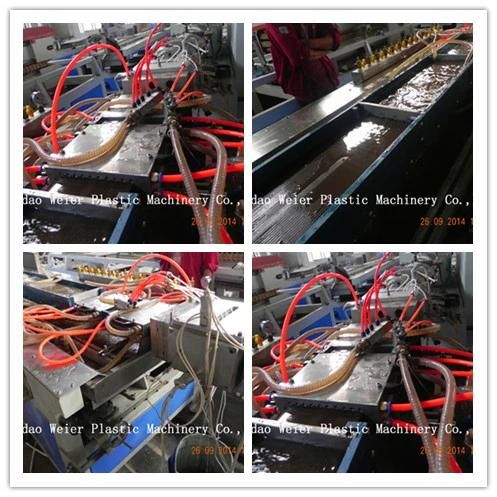 Wood Plastic Composite Profile Extruder/WPC Machine