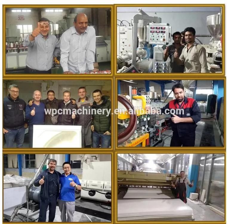 Stone Form and PVC Artificial Marble/Stone Board Stone PVC Marble Sheet Extrusion Machine