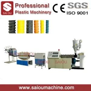 PE Spiral Protective Corrugated Pipe Machine