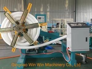 20-110mm HDPE Water Electric Single Wall Corrugated Pipe Extrusion Line