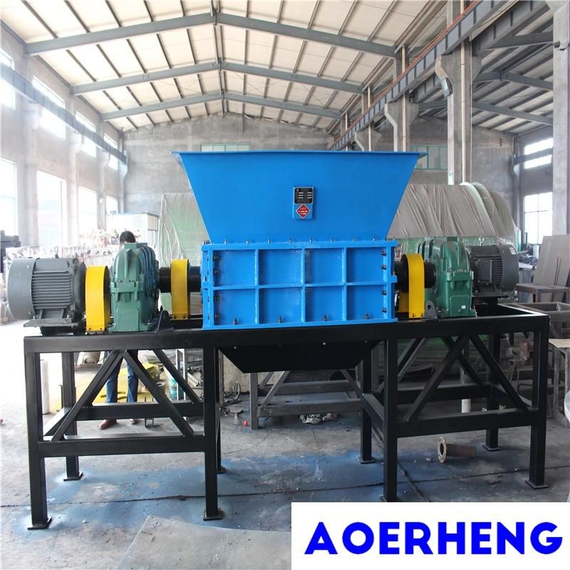 Double Shaft Animal Carcass Plastic Waste Shredder Used in Crusher