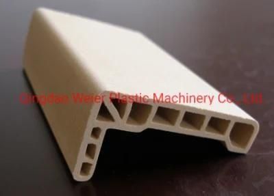 Ce Certificate WPC PVC Floor Profile Line/Sjsz65 PP PE PVC Wood Plastic WPC Profile ...