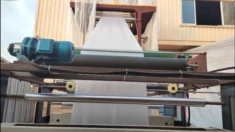 High Speed Double Color PE Film Blowing Machine