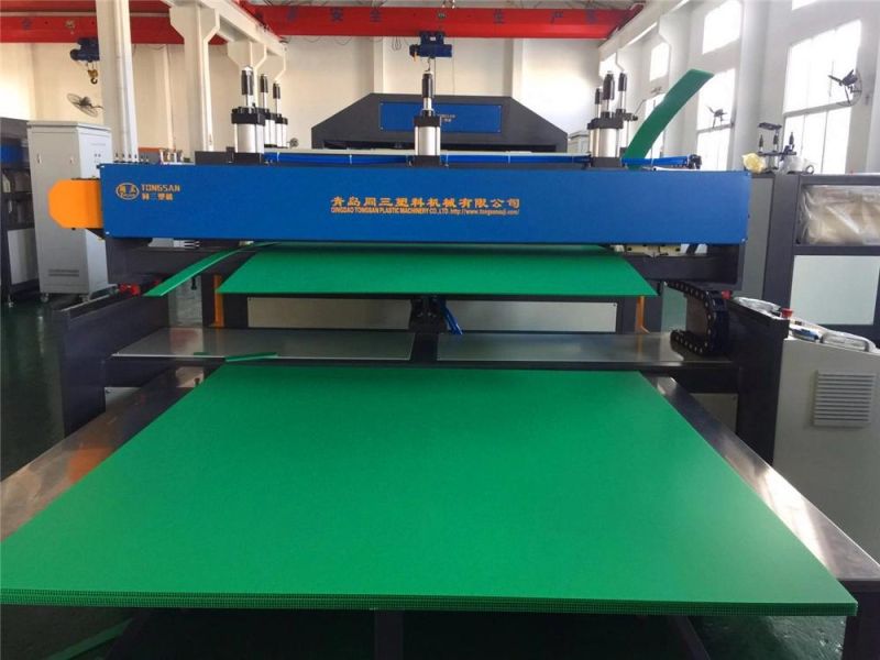 Plastic Corrugated Hollow Sheet Machine PP Coroplast Sheet Making Production Machine Used for PP Layer Pad