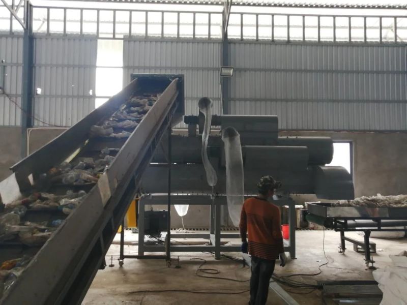 Waste Plastic Recycling PP PE Pet Film Bags Bottle Washing Line/Cost of Plastic Recycling Machine/ Plastic Recycling Plant
