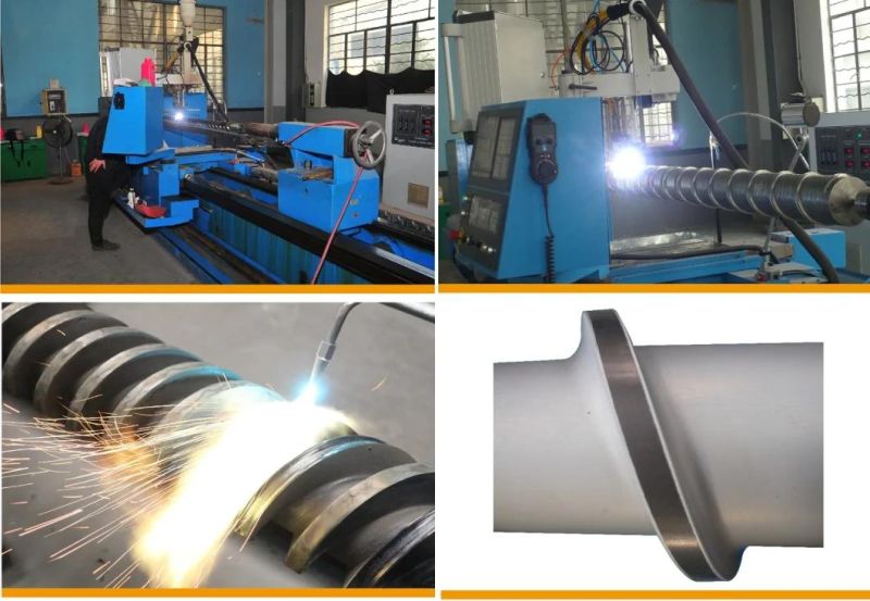 Centrifugal Casting Alloy Coated Barrel with Deloro Alloy Filled Screws