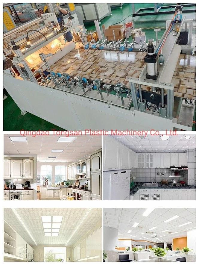 with Lamination Complete PVC Profle Panel Production Line/PVC Ceiling Machine