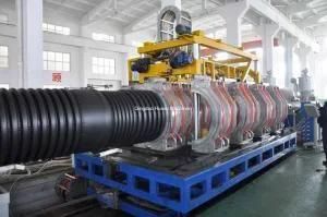 CE UPVC Double Wall Corrugated Pipe Machine Line