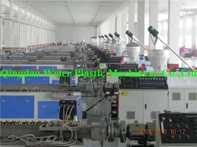 PP PE WPC Profile Extrusion Line