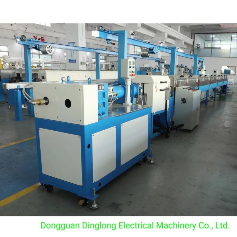 Horizontal Silicone Hose Plastic Extruder Machine