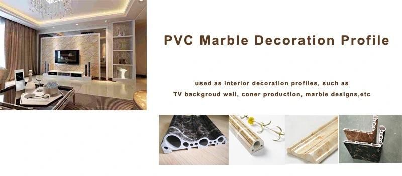 PVC Marble Decoration Profile Extrusion Making Machine