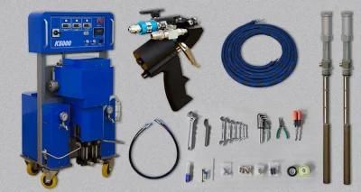 Reanin-K5000 Pneumatic High Pressure Polyurea Spraying Machine for House Waterproofing