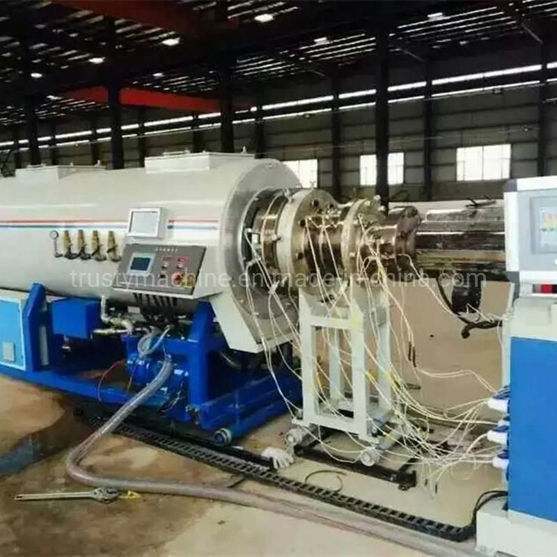 Newest 160-400mm HDPE Pipe Machine Extruder Machine Gas Pipe Production Line