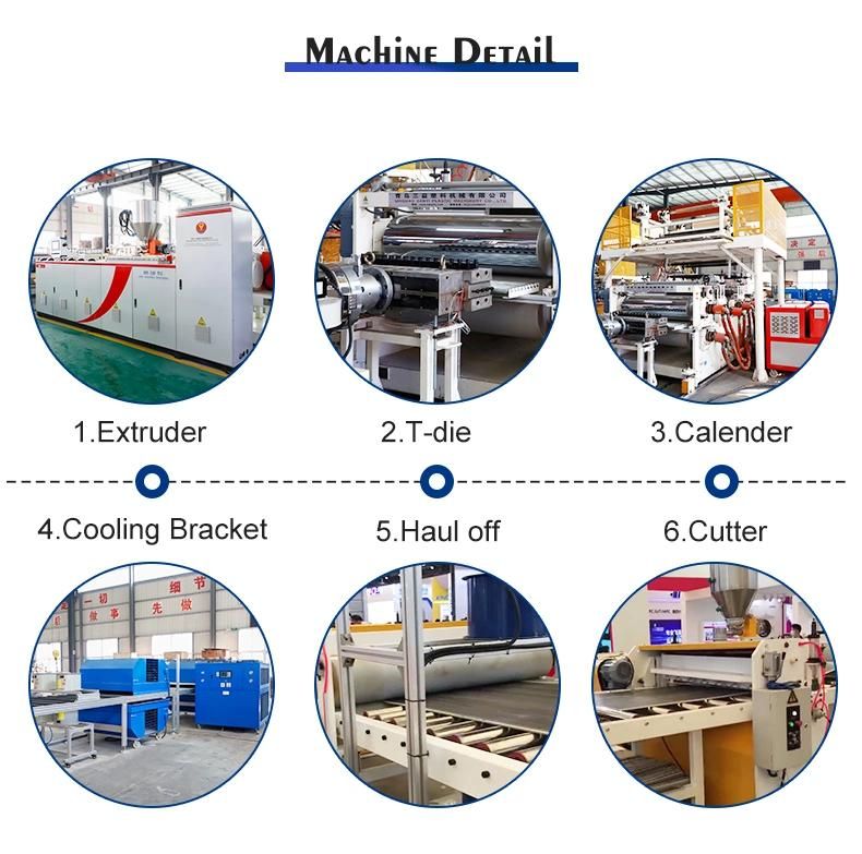 WPC PVC Foam Board Sheet Extrusion Production Machinery Line