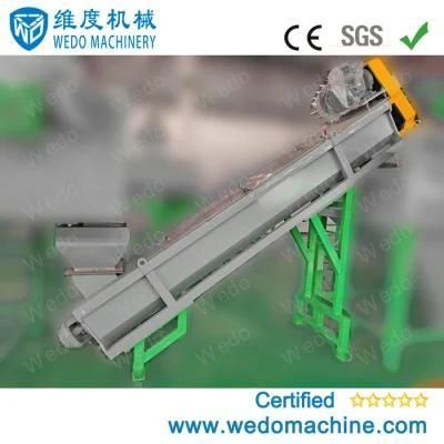 High-Density Polyethylene Plastic Bottles Crushing Washing Recycling Machine Line