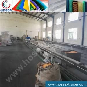 10 Inch 250mm Diamter Helix PVC Reinforced Spiral Suction Hose Pipe Tube Machine Extruder ...