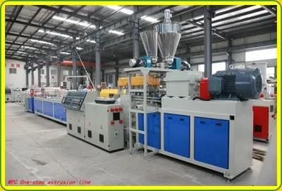 WPC One-Step Profile Fence Extrusion Line