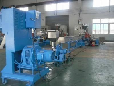Shanghai Made PP PE High Filler CaCO3 Plastic Masterbatch Machinery Gl75co-Rotating Double ...