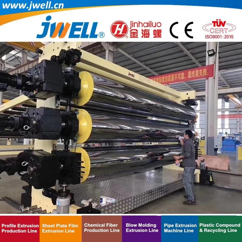 Jwell-TPU|ABS Plastic Composite Plate Recycling Agricultural Making Extruder Machine for Automobile Application Series (4)