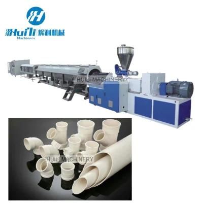 PVC Electrical Cable Conduit Double Pipe Productionline/Extruder Machine PVC Water Supply ...