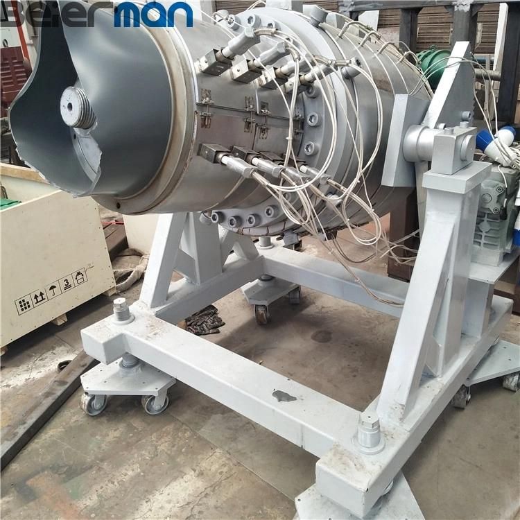 PVC UPVC CPVC/PE HDPE PPR PC Smooth Rigid Corrugated Flexible Soft Hose Water Pipe Single/Double Screw Extruder/Extrusion/Extruding/Making Machine for 800mm