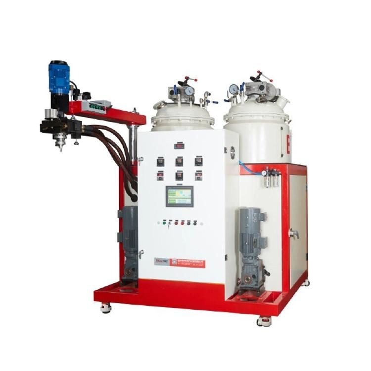 High Temperature Elastomer Polyurethane PU Pouring Casting Machine