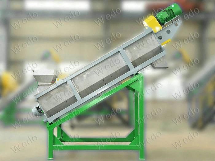 Plastic PP PE Bottle Scrap Granulator Crushing Washing Recycling Machine