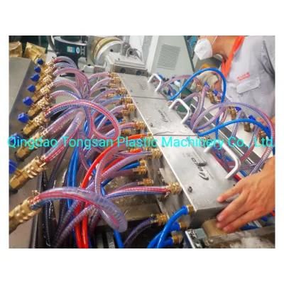 PVC WPC Wood Plastic Composite Decking Window and Door Frame Profile Extruder Machine