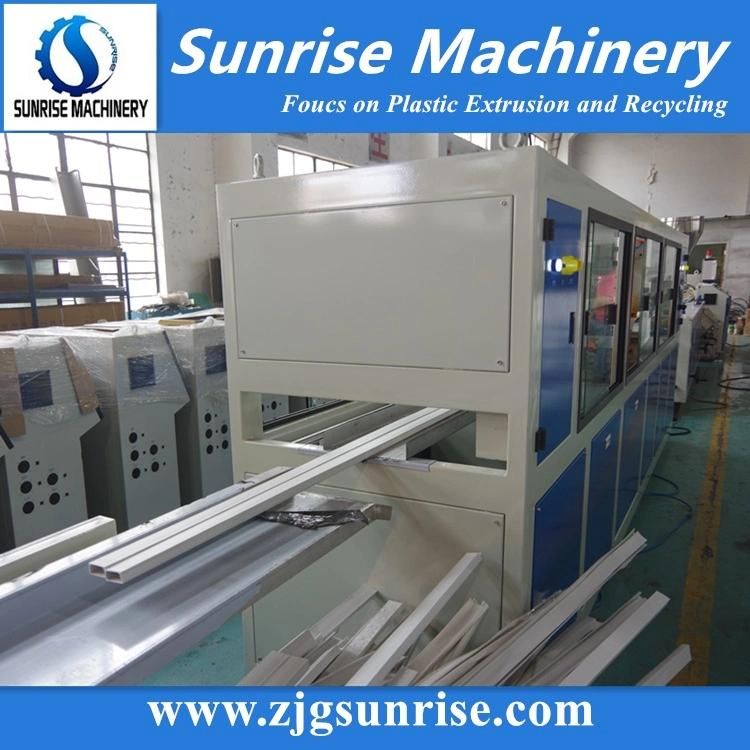 Plastic WPC PVC Profile Wall Panel Hollow Board PVC Corner Bead Gutter Cable Trunking Ceiling Window Sill Door Profile Extrusion Production Line