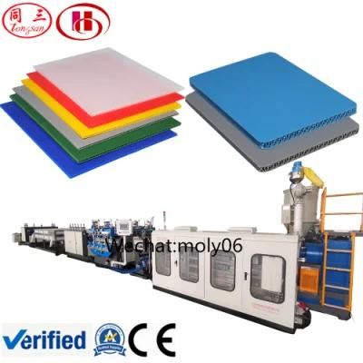 Plastic Box Machine/PP Hollow Corrugated Sheet Extrusion Line/Production Machine From ...