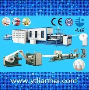Fully Automatic PS Foam Lunch Box Making Machine (TH-1100/1250)