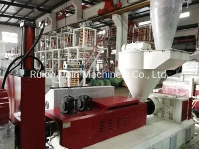 Air Cooling Rotary Die Cutting Plastic Granulate Recycling Machine