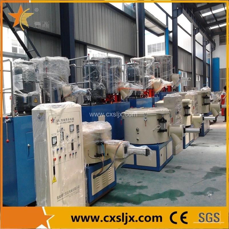 PVC Resin Powder High Speed Mixer Unit