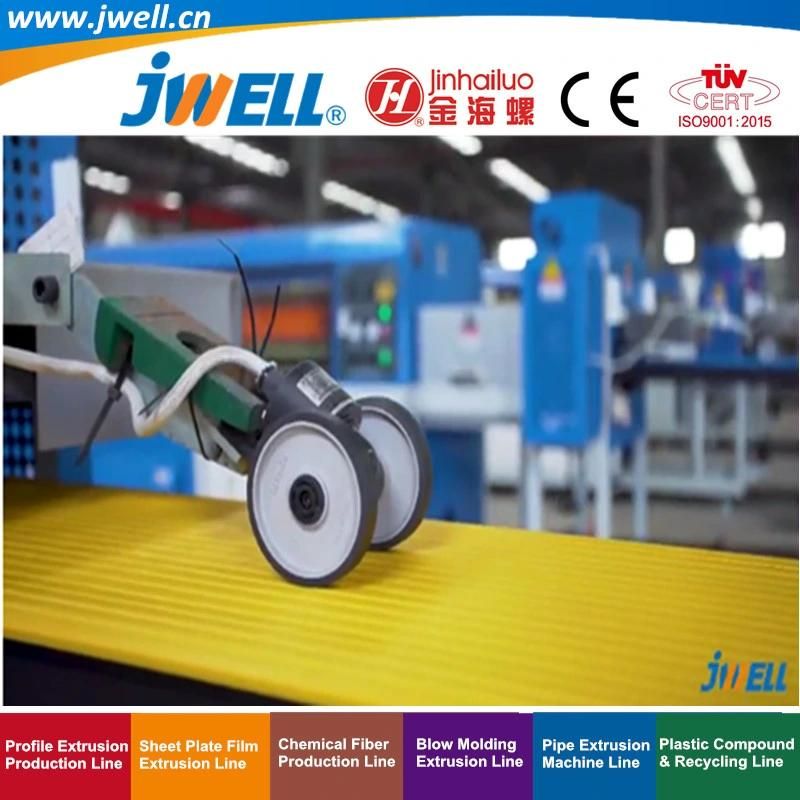 Jwell- PE Plastic Ocean Marine Pedal Fishing Raft Profile Recycling Agricultural Making Extrusion Machine for Using in The Sea, Rivers, Lakes, Moors, Ponds