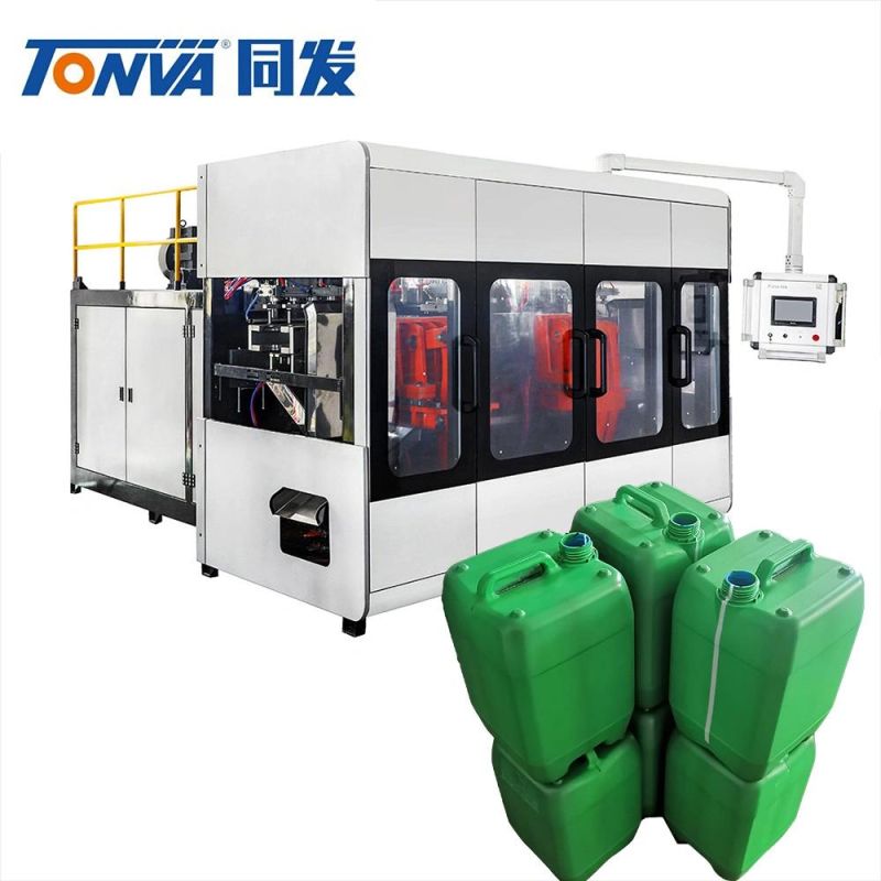 Plastic Jerrycan 10L 15L 20L 25L 30L with View Line Fully Automatic Production on Blowing Machine Accumulator Type