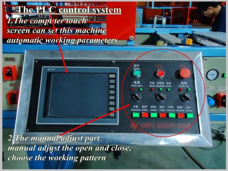 Hy-51/62 Automatic Plastic Cake Tray Forming Machine