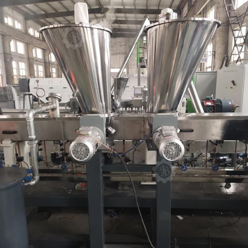 COM PP Filler Masterbatch Pelletizer Machine with Dosing Feeder