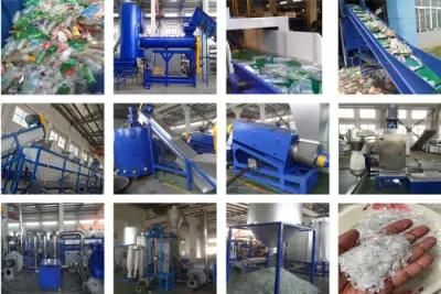 Full Complete Pet Bottle Flakes Recycling Washing Line (300-1000kg/h)
