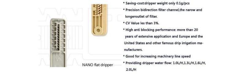 320m/Min Flat Drip Dripper Irrigation Tape Making Machine/Production Line.