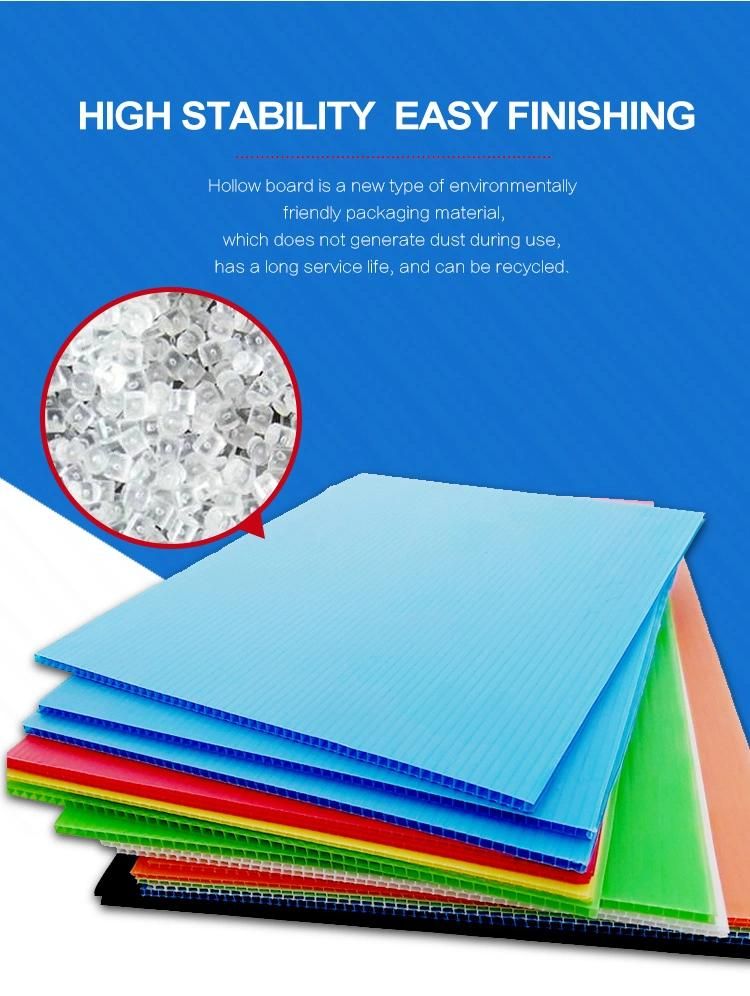 4mm PP Coroplast Plastic Sheet for Floor Protector